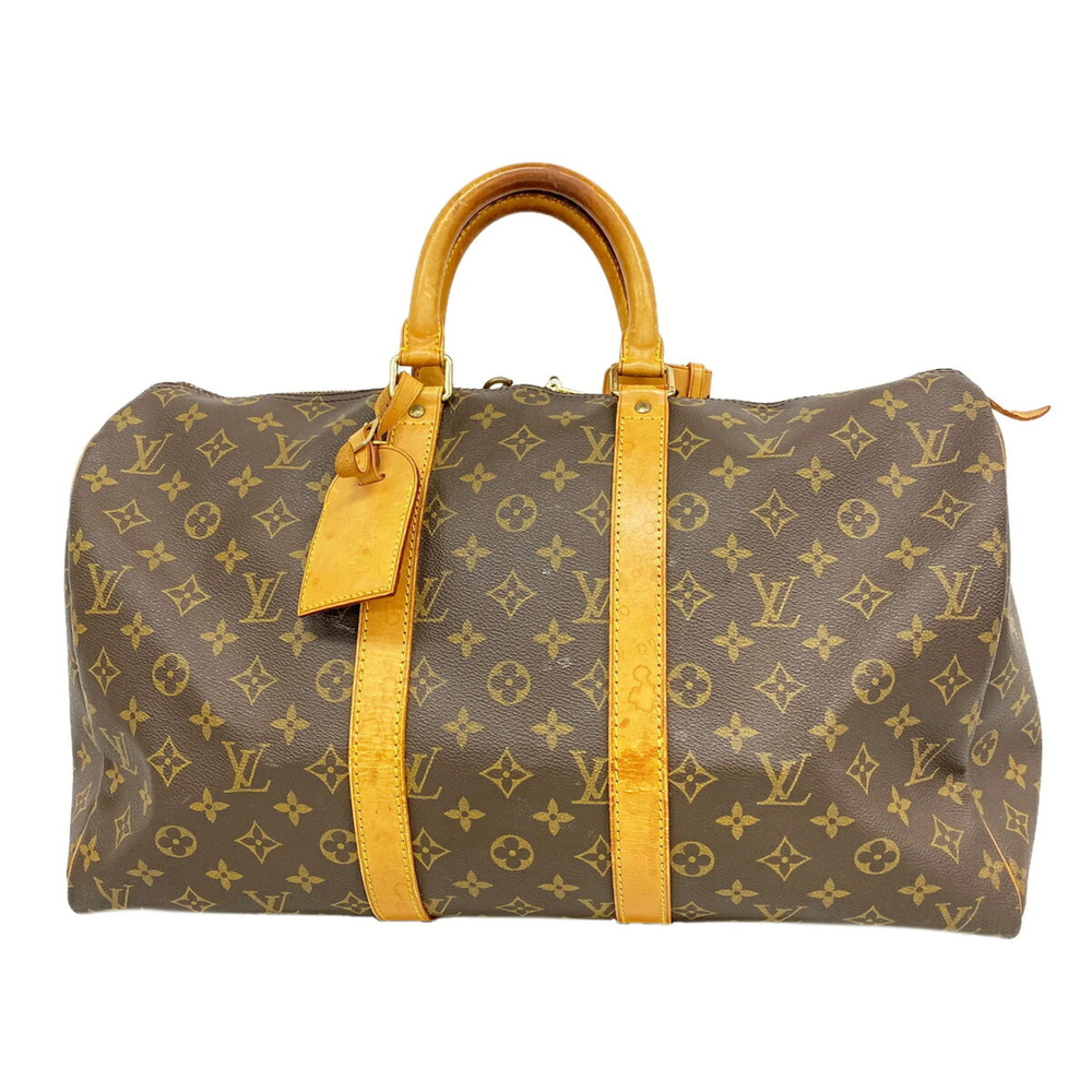 Louis Vuitton Bags - Boston Monogram Keepall 45 M41428 Brown Men's & Women's
